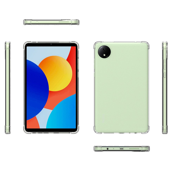 Etui do Xiaomi Redmi Pad SE 8.7", Silikonowe, przezroczyste