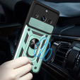 Etui pancerne do Realme 11 Pro 5G / 11 Pro+ 5G, CamShield Slide, zielone