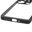 Etui do Xiaomi Redmi Note 13 Pro 4G / Xiaomi Redmi Note 14S / Xiaomi Poco M6 Pro 4G, Fusion Hybrid, z ochroną aparatu, przezroczyste / czarne