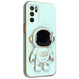 Etui do Oppo A16, Astronaut, zielone