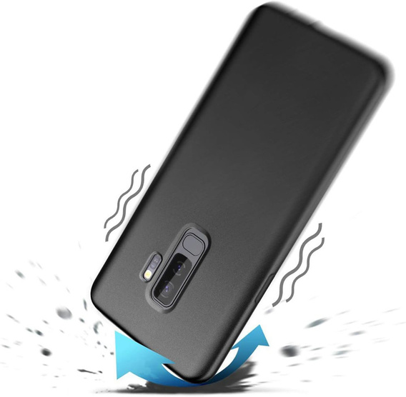 Etui do Samsung Galaxy S9+ Plus, Suritch Full Body, czarne