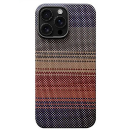 Etui do iPhone 15 Pro Max – magnetyczne Aramid Fiber, żółte
