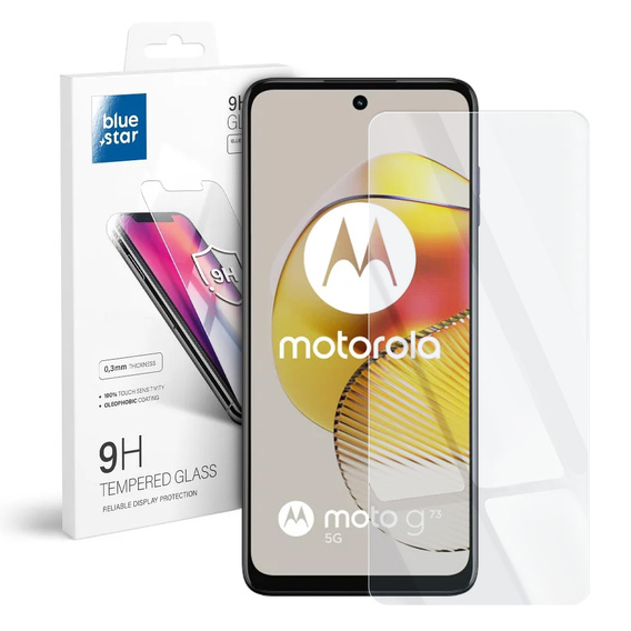 Szkło Hartowane Blue Star 9H do Motorola Moto G13/G23/G73