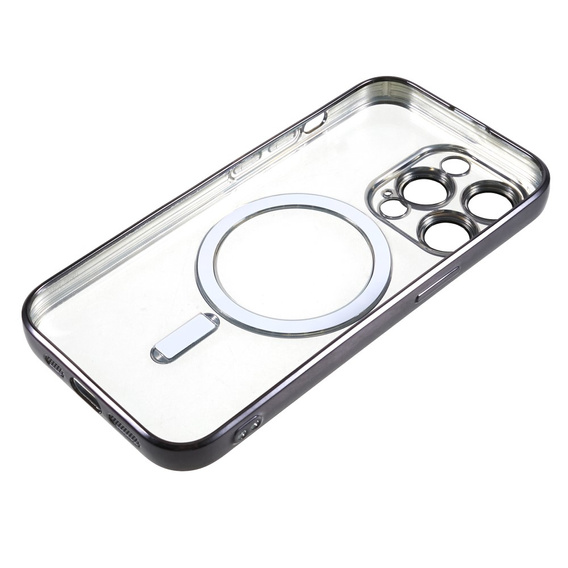 Zestaw Etui do iPhone 13 Pro, MagSafe Hybrid, czarne + Szkło