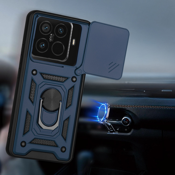 Etui pancerne CamShield Slide z osłoną aparatu i ringiem do Xiaomi 15T Pro