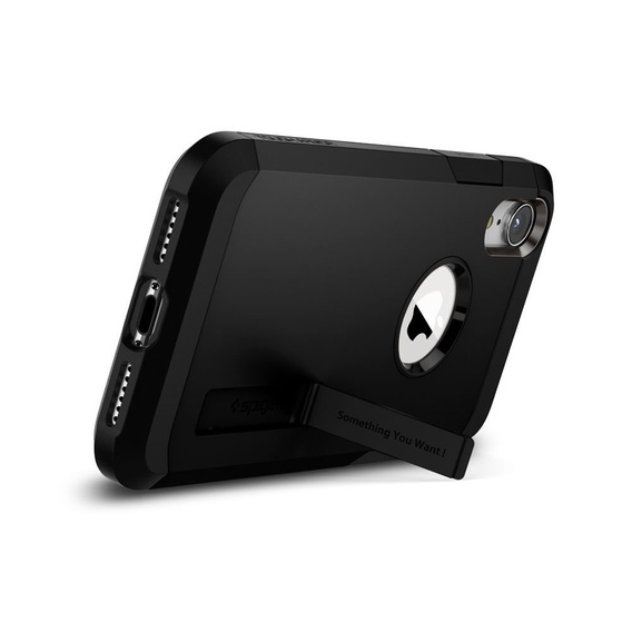 Etui Spigen do iPhone XR, Tough Armor, czarne