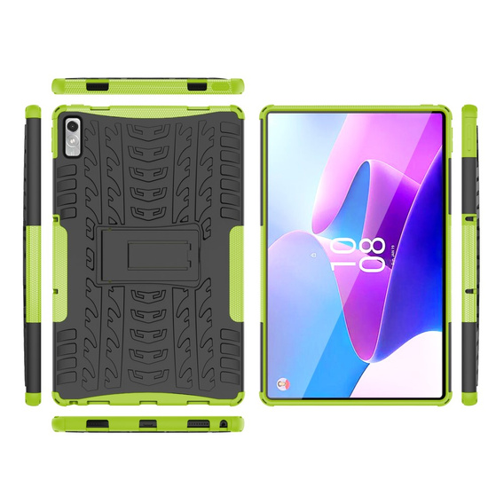 Etui do Lenovo Tab P11 Gen 2 TB350FU TB350XU 11.5", Tire Armor, zielone