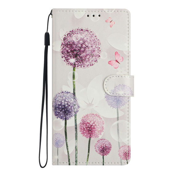 Etui z klapką do Samsung Galaxy S24 FE, Wallet, Dandelion
