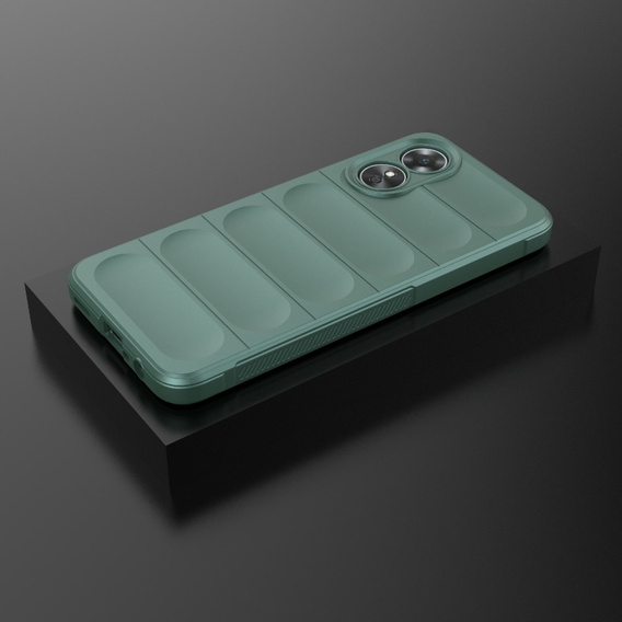 Etui do Oppo A17, Gaming Shockproof, zielone