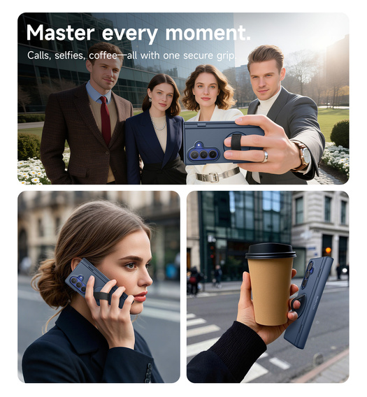 Etui Suritch z podstawką 360° i wbudowaną osłoną ekranu do Samsung Galaxy Z Fold7