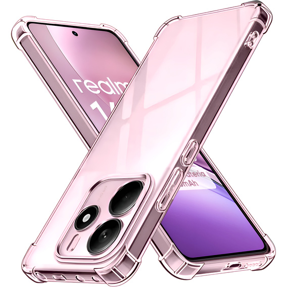 Etui do Realme 14 5G / Realme 14T 5G, Dropproof, przezroczyste