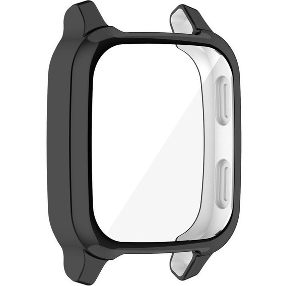 2w1 Etui z Osłoną na ekran do Garmin Venu Sq, Czarny