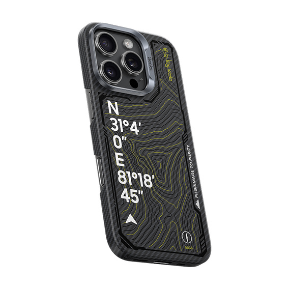 Etui BENKS Kevlar Magnetic Armor Air Kevlar 600D Summit Kangrinboque 0065 do MagSafe do iPhone 16 Pro