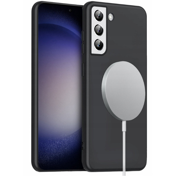 Etui do Samsung Galaxy S23 Plus, Silicone MagSafe, czarne