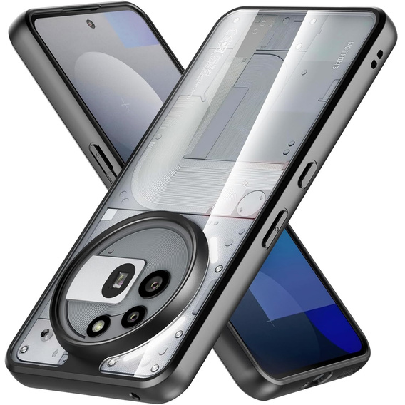 Etui do Nothing Phone 3A Pro, Fusion Hybrid, przezroczyste