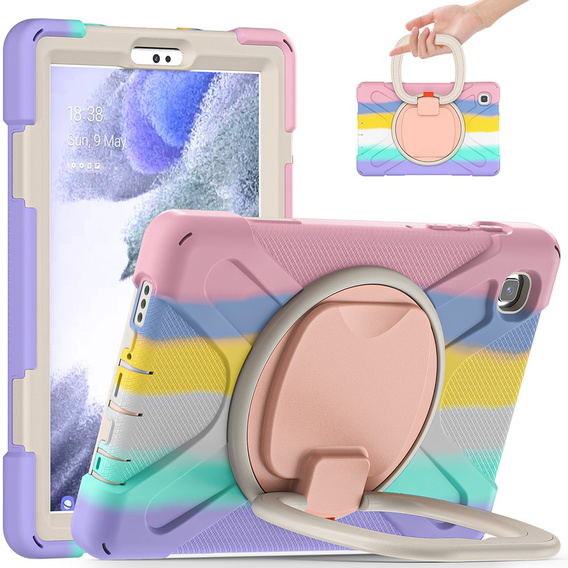 Etui dla dzieci do Samsung Galaxy Tab A7 Lite 8.7 T220/T225, Pancerne, dziecięce, Kolorowe