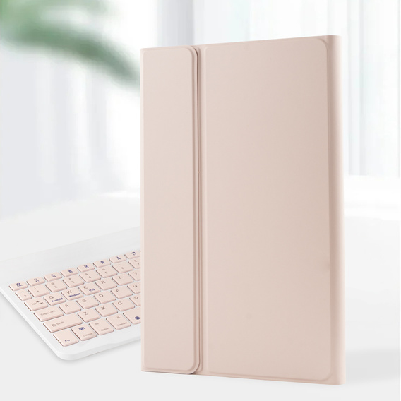 Etui z klawiaturą Bluetooth do Lenovo Tab K11 Plus – różowe