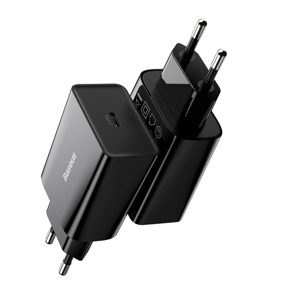Baseus ładowarka sieciowa Speed Mini PD 20 W, 1× USB-C