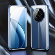 Etui do Realme 12 Pro 5G / Realme 12 Pro+ 5G, Magnetic Dual Glass, niebieskie