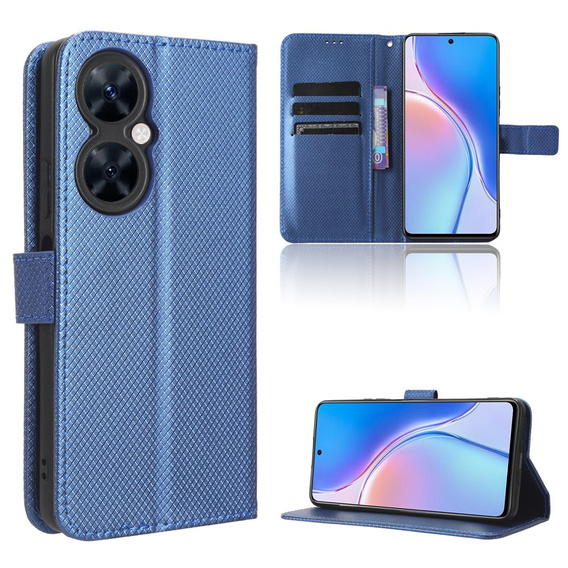 Etui z klapką do Huawei Nova 11i, Wallet Smart Magnet, niebieskie