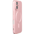 Etui do iPhone 16 Plus, ColorMag, do MagSafe, różowe