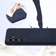 Etui do Samsung Galaxy S24 FE, Silicone MagSafe, granatowe