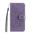 Etui z klapką do Samsung Galaxy A13 4G, Mandala, fioletowe