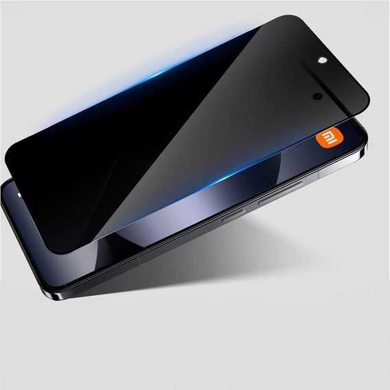 2x Szkło ERBORD Anti-Spy do Xiaomi Redmi Note 14 4G – chroń ekran i swoją prywatność