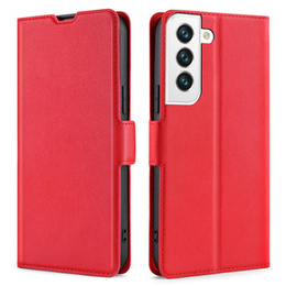 Etui Wallet do Samsung Galaxy S22+ Plus 5G,Ultra-thin, Red