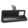 Etui z klapką do Xiaomi Redmi Note 12 5G / POCO X5 5G, Crazy Horse Wallet, czarne