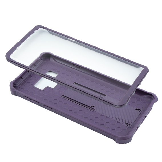 Etui pancerne do Samsung Galaxy Note 9, Dexnor Full Body, fioletowe