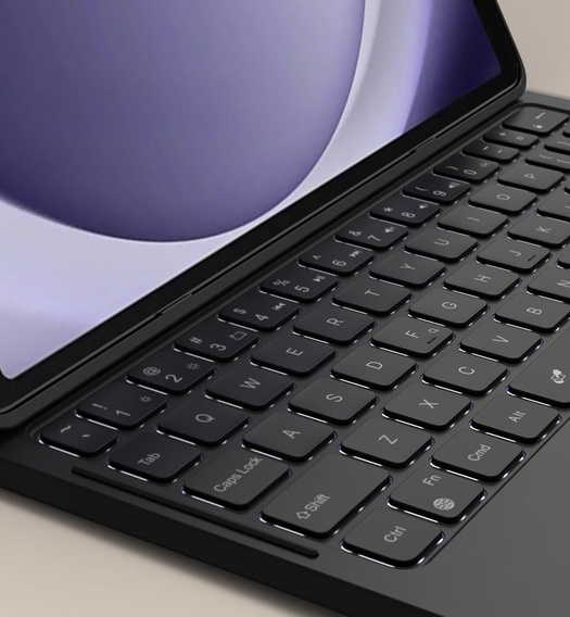 Etui magnetyczne Dexnor z klawiaturą i touchpadem do Samsung Galaxy Tab A9+