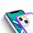 Etui ERBORD do iPhone 13 Mini, Hybrid Frame, Purple