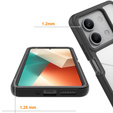 Etui do Xiaomi Redmi Note 13 5G, Shockproof, z folią, czarne