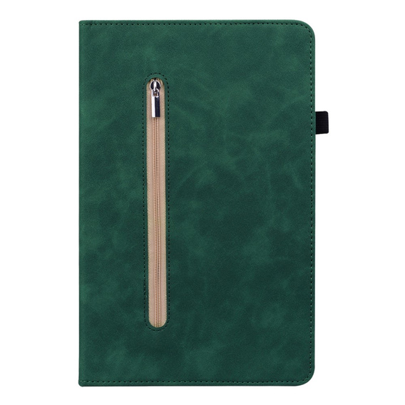 Etui do Lenovo Tab P11 Pro Gen 2 TB132FU TB132XU 11.2", Wallet Pen Slot, zielone