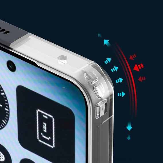 Etui do Nothing Phone 3 5G, AntiDrop Hybrid, czarne