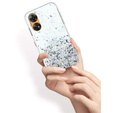 Etui do Oppo Reno8 T, Glittery, przezroczyste