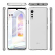 Etui do LG Velvet, Fusion Hybrid, przezroczyste