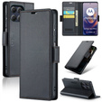 Etui ERBORD Glossy Litchi portfel z klapką do Motorola Edge 60 Pro