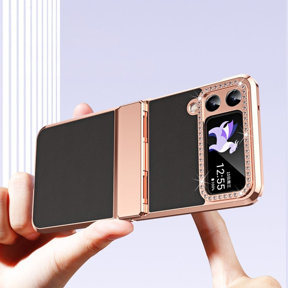 Etui do Samsung Galaxy Z Flip 4 5G, ElectroLeather, czarne