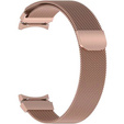 Pasek Bransoleta Milanese do Samsung Galaxy Watch 4/5/6 40/42/43/44/45/46/47mm, Różowa Rose Gold