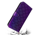 Etui z klapką do Oppo A17, Wallet, Mandala fioletowe