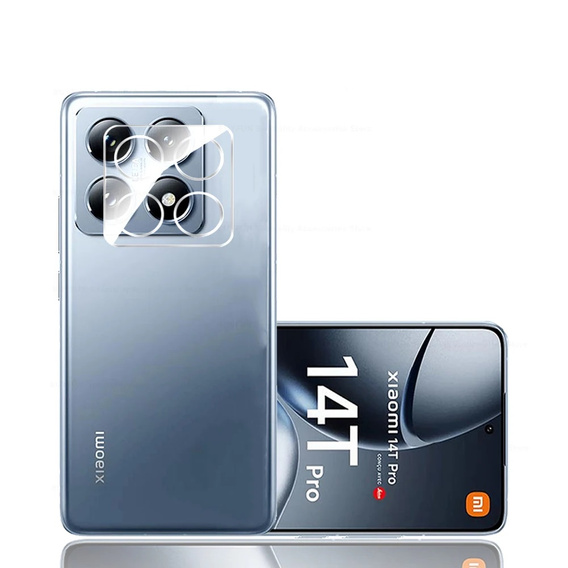 Szkło hartowane na aparat do Xiaomi 14T Pro, przezroczyste