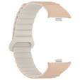 Pasek Silikonowy do Xiaomi Redmi Watch 4 / Xiaomi Smart Band 8 Pro / Xiaomi Smart Band 9 Pro, Beżowy / Biały