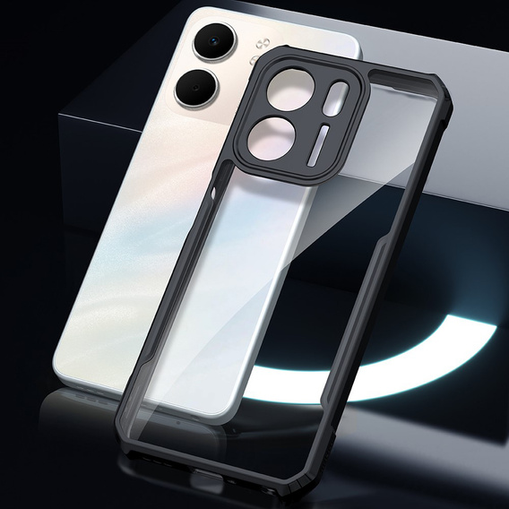 Etui do Oppo A5x, AntiDrop Hybrid, czarne