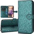 Etui z klapką do Infinix Hot 40i, Wallet Rhombus, zielone