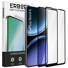 2x Szkło Hartowane ERBORD 3D do OnePlus Nord 4 – ochrona całego ekranu