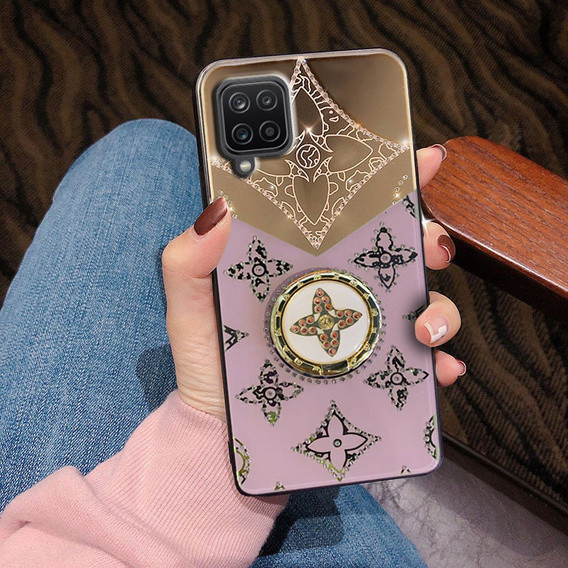 Etui Fashion do Samsung Galaxy A22 5G, fioletowe