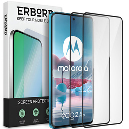 2x Szkło Hartowane ERBORD 3D do Motorola Edge 40 Neo – ochrona całego ekranu