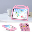 Etui do iPad Air 10.9" 2022/2020 (5/4 gen.) / Pro 11" 2022/2021/2020 (4/3/2 gen.), Cute Patterns, z podstawką, Różowe